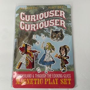 Curiouser and Curiouser Wonderland & Through The Looking Glass Magnetic Play Set